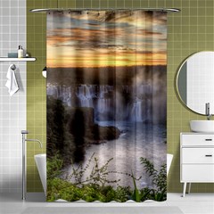 Iguazu Falls Shower Curtain 48  X 72  (small)  by trendistuff