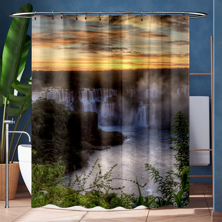 IGUAZU FALLS Shower Curtain 60  x 72  (Medium) 