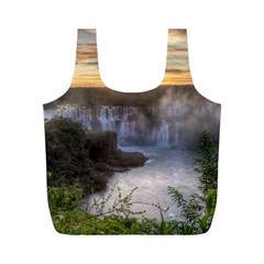 Iguazu Falls Full Print Recycle Bags (m)  by trendistuff