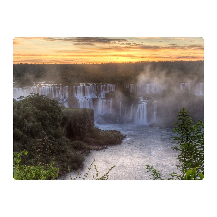 IGUAZU FALLS Double Sided Flano Blanket (Mini) 