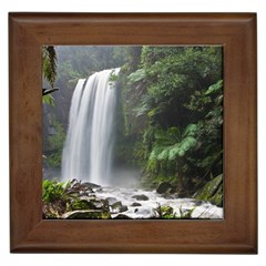 Hopetoun Falls Framed Tiles by trendistuff