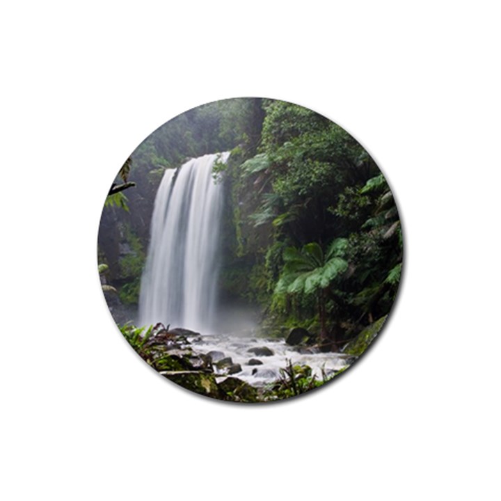 HOPETOUN FALLS Rubber Round Coaster (4 pack) 