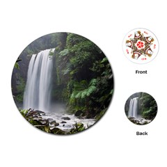 Hopetoun Falls Playing Cards (round)  by trendistuff