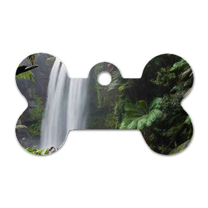 HOPETOUN FALLS Dog Tag Bone (One Side)