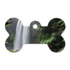 Hopetoun Falls Dog Tag Bone (two Sides) by trendistuff