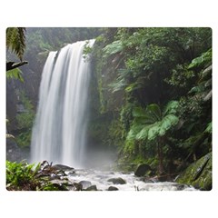 Hopetoun Falls Double Sided Flano Blanket (medium)  by trendistuff