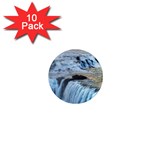 GULLFOSS WATERFALLS 2 1  Mini Magnet (10 pack)  Front