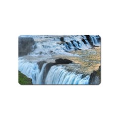 Gullfoss Waterfalls 2 Magnet (name Card) by trendistuff