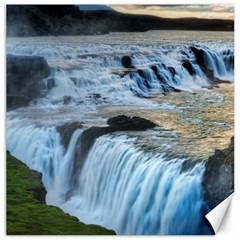 Gullfoss Waterfalls 2 Canvas 20  X 20   by trendistuff