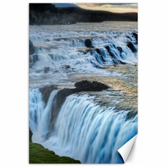 Gullfoss Waterfalls 2 Canvas 20  X 30   by trendistuff