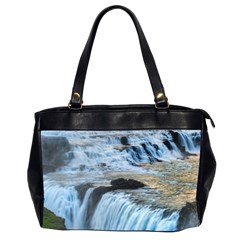 Gullfoss Waterfalls 2 Office Handbags (2 Sides)  by trendistuff