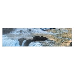 Gullfoss Waterfalls 2 Satin Scarf (oblong) by trendistuff