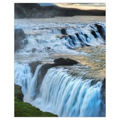 Gullfoss Waterfalls 2 Drawstring Bag (small) by trendistuff