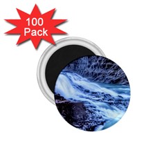 Gullfoss Waterfalls 1 1 75  Magnets (100 Pack)  by trendistuff