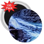 GULLFOSS WATERFALLS 1 3  Magnets (100 pack) Front