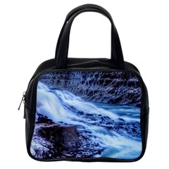 Gullfoss Waterfalls 1 Classic Handbags (one Side) by trendistuff