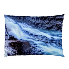 Gullfoss Waterfalls 1 Pillow Cases by trendistuff