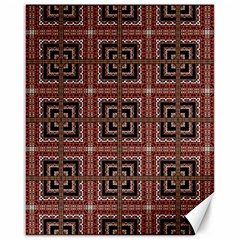 Check Ornate Pattern Canvas 16  X 20   by dflcprints