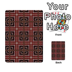 Check Ornate Pattern Multi-purpose Cards (rectangle)  by dflcprints