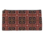 Check Ornate Pattern Pencil Cases Front