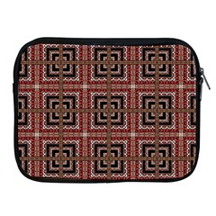 Check Ornate Pattern Apple Ipad 2/3/4 Zipper Cases by dflcprints