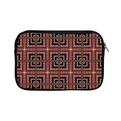 Check Ornate Pattern Apple Ipad Mini Zipper Cases by dflcprints