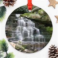 Elakala Falls Ornament (round)  by trendistuff