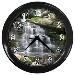 Elakala Falls Wall Clocks (black) by trendistuff