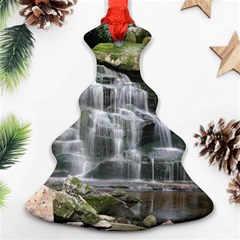 Elakala Falls Christmas Tree Ornament (2 Sides) by trendistuff