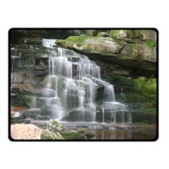 Elakala Falls Double Sided Fleece Blanket (small)  by trendistuff