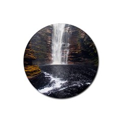 Chapada Diamantina 5 Rubber Coaster (round)  by trendistuff