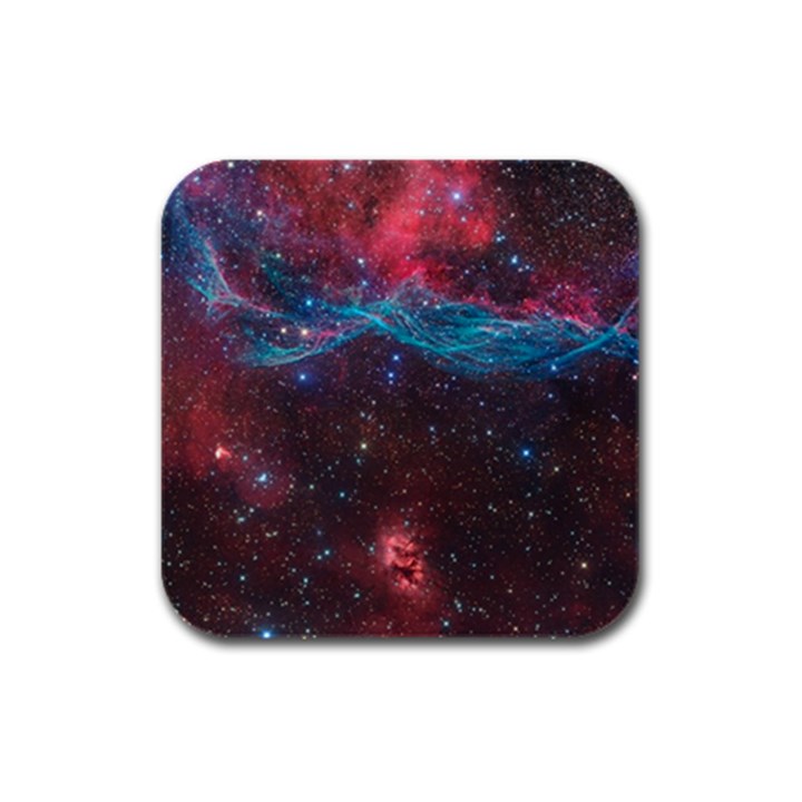 VELA SUPERNOVA Rubber Square Coaster (4 pack) 