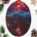 VELA SUPERNOVA Oval Ornament (Two Sides) Back