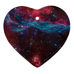 Vela Supernova Heart Ornament (2 Sides)