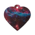 VELA SUPERNOVA Dog Tag Heart (Two Sides) Front