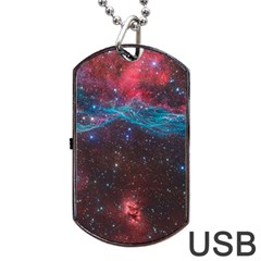 Vela Supernova Dog Tag Usb Flash (two Sides) 