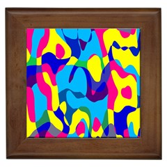 Colorful chaos			Framed Tile