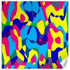 Colorful chaos			Canvas 12  x 12 