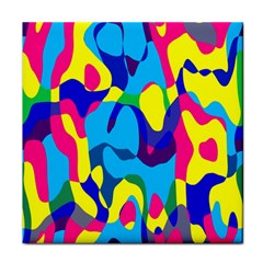 Colorful chaos			Face Towel