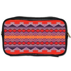 Rhombus Rectangles And Triangles			toiletries Bag (one Side) by LalyLauraFLM