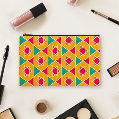 Colorful Stars Pattern Cosmetic Bag by LalyLauraFLM