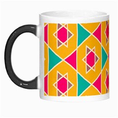 Colorful Stars Pattern Morph Mug by LalyLauraFLM