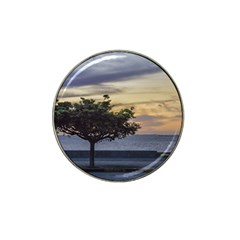 Sunset Scene At Boardwalk In Montevideo Uruguay Hat Clip Ball Marker (4 Pack) by dflcprints