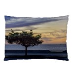 Sunset Scene at Boardwalk in Montevideo Uruguay Pillow Cases (Two Sides) Back