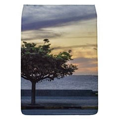 Sunset Scene At Boardwalk In Montevideo Uruguay Flap Covers (s)  by dflcprints