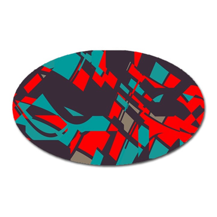 Red blue pieces			Magnet (Oval)