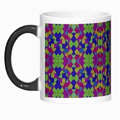 Ethnic Modern Geometric Pattern Morph Mugs by dflcprints