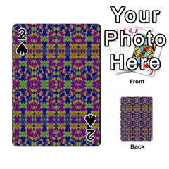 Ethnic Modern Geometric Pattern Playing Cards 54 Designs  by dflcprints