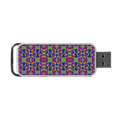 Ethnic Modern Geometric Pattern Portable Usb Flash (two Sides) by dflcprints