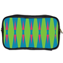 Connected Rhombus Toiletries Bag (two Sides) by LalyLauraFLM